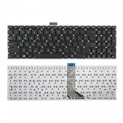 Клавиатура для ноутбука Asus X553M плоский Enter (шлейф 11,5 см)