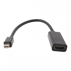 Переходник Mini DisplayPort - HDMI черный (кабель) фото 2