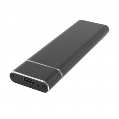 Внешний бокс USB 3.1 SATA для M.2 SSD (NGFF) - Type-C черный фото 2