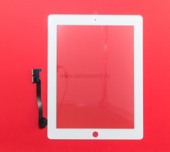 Тачскрин для планшета Apple iPad 3, iPad 4 белый