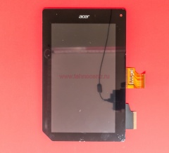 Дисплей в сборе с тачскрином для Acer B1-A71 черный