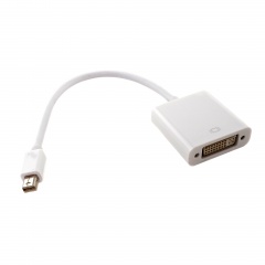  Переходник Mini DisplayPort - DVI белый (кабель)