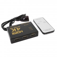 HDMI 4K Ultra HD Switch (3 в 1) с пультом фото 2