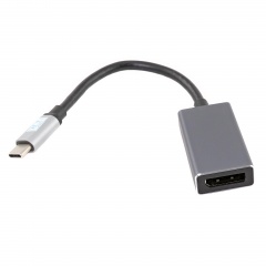  Переходник Type-C - DisplayPort темно-серый (кабель)