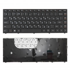 Клавиатура для ноутбука Lenovo Yoga 13 черная с рамкой