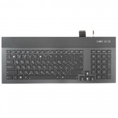 Клавиатура для ноутбука Asus G74, G74S серая с подсветкой