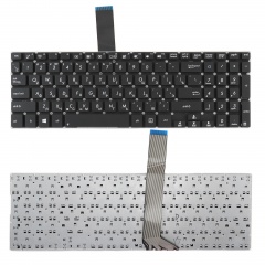 Клавиатура для ноутбука Asus V551, S551, K551 черная без рамки