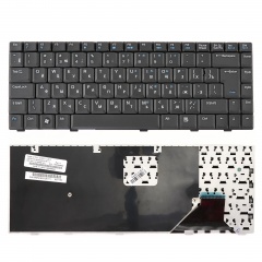 Клавиатура для ноутбука Asus A8, N80, V6000 черная, Г-образный Enter