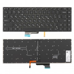 Клавиатура для ноутбука Xiaomi Mi Pro 15.6 черная без рамки, с подсветкой