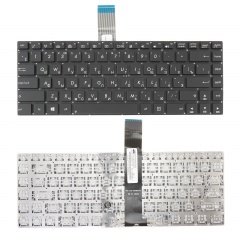 Клавиатура для ноутбука Asus N46, N46V черная без рамки