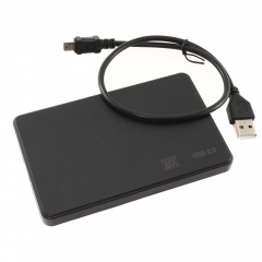  Внешний Box 2.5" USB 2.0 Sata для HDD черный