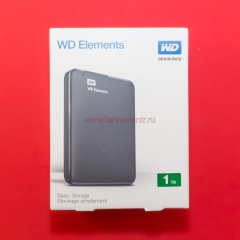 Внешний жесткий диск USB 3.0 2.5" 1 Tb WDBUZG0010BBK-EESN фото 2