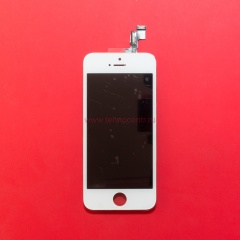 Дисплей в сборе с тачскрином для iPhone 5s белый