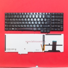 Клавиатура для ноутбука Samsung NP700G7A, NP700G7C черная с подсветкой