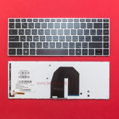 Клавиатура для ноутбука HP Probook 5330, 5330m черная с подсветкой