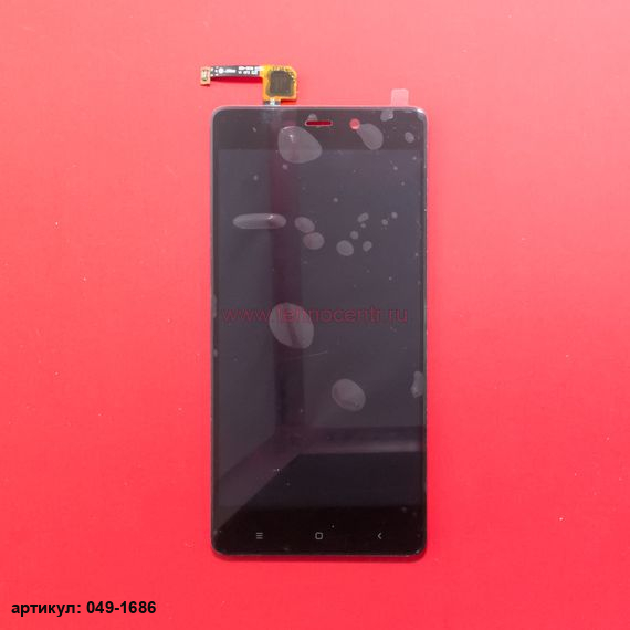 Дисплей в сборе с тачскрином для Xiaomi Redmi 4 Prime черный