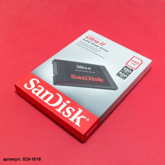 Жесткий диск SSD 2.5" 240Gb SanDisk SDSSDHII-240G-G25
