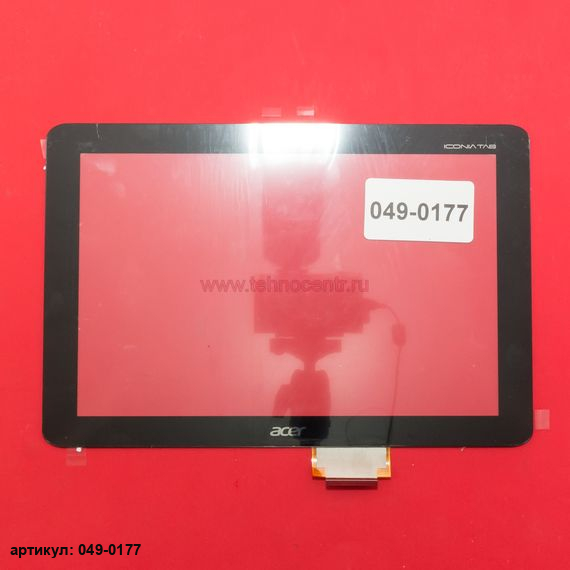 Тачскрин для планшета Acer A200, A201 черный
