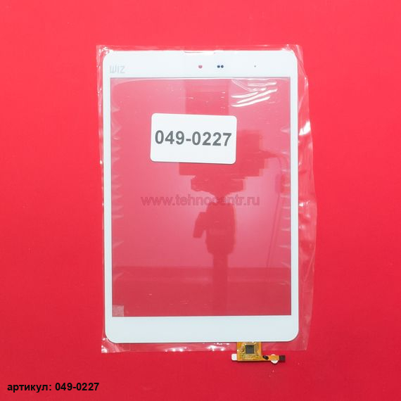 Тачскрин для планшета Texet TM-7857 3G, TM-7858 3G белый