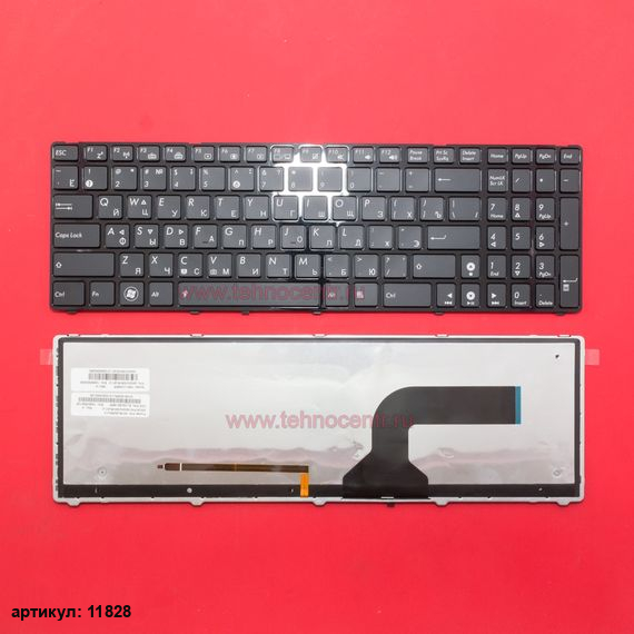 Клавиатура для ноутбука Asus G51, G60, K53 с подсветкой