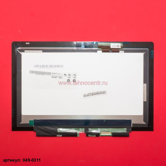 Дисплей в сборе с тачскрином для Lenovo Yoga 11 черный