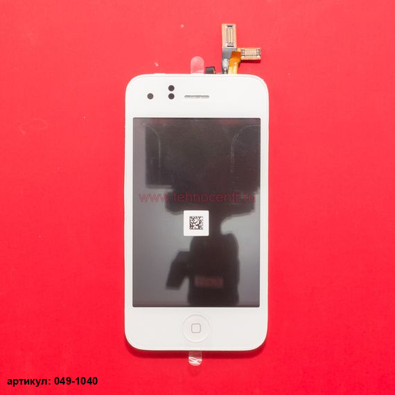 Дисплей в сборе с тачскрином для Apple iPhone 3 белый