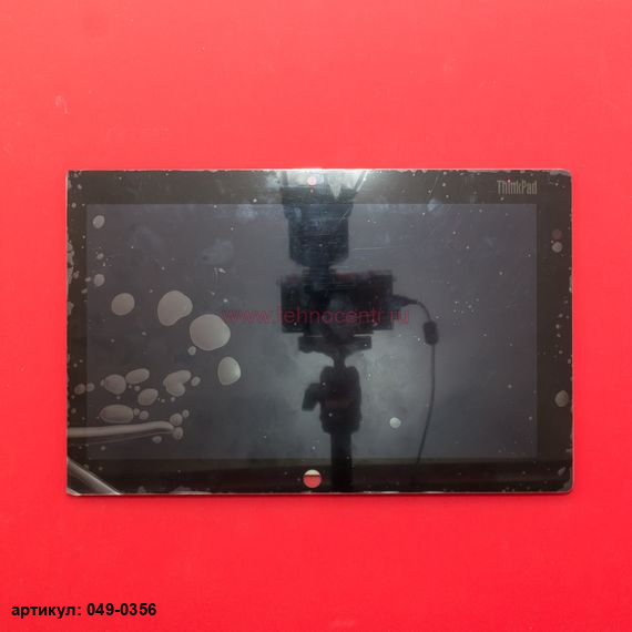 Дисплей в сборе с тачскрином для Lenovo ThinkPad Tablet 2 черный