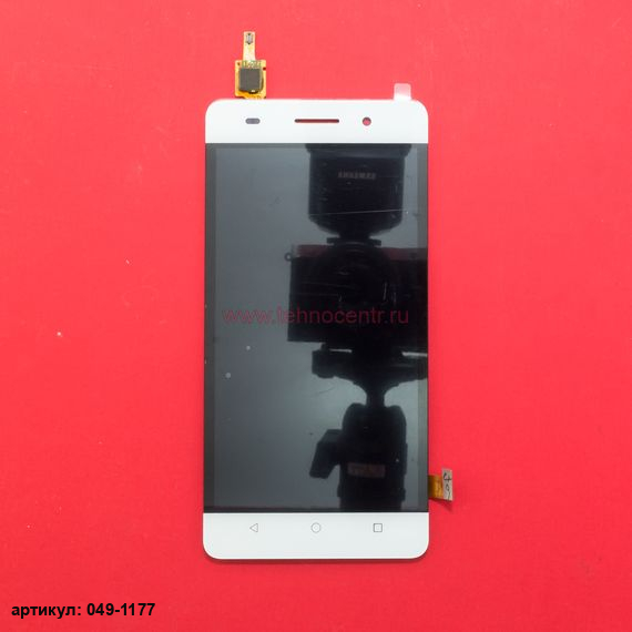 Дисплей в сборе с тачскрином для Huawei Honor 4C белый