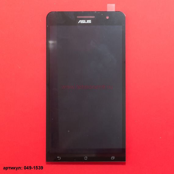 Дисплей в сборе с тачскрином для Asus Zenfone 6 A600CG черный