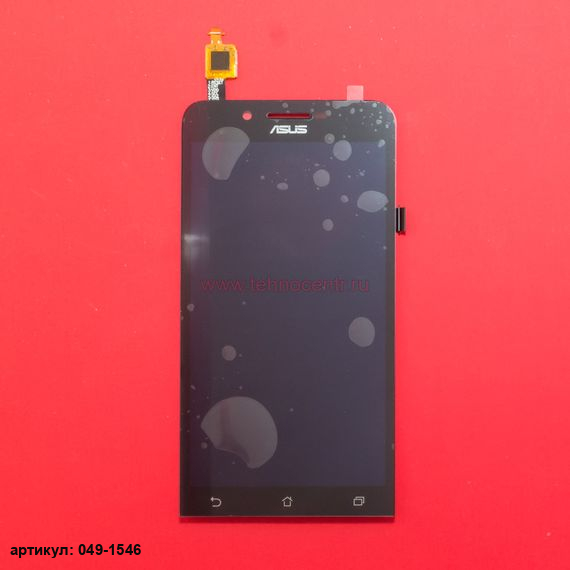 Дисплей в сборе с тачскрином для Asus ZenFone Go ZC500TG черный