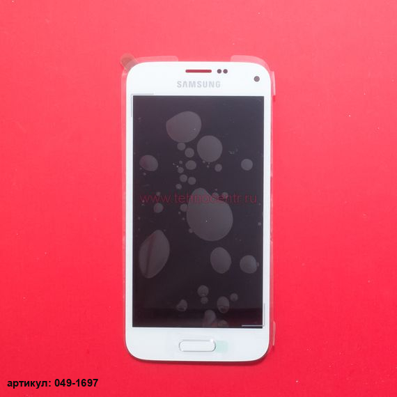 Дисплей в сборе с тачскрином для Samsung Galaxy S5 mini SM-G800F белый