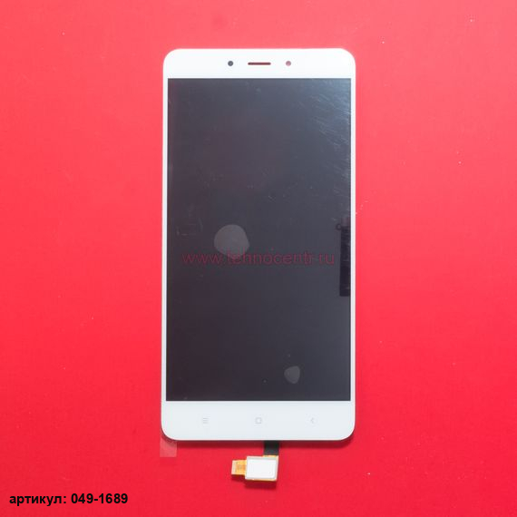 Дисплей в сборе с тачскрином для Xiaomi Redmi Note 4 белый