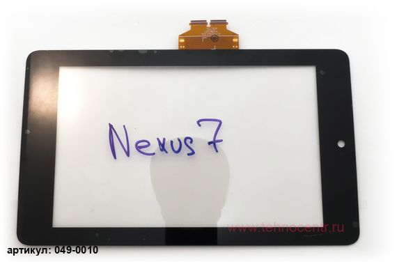 Тачскрин для планшета Google Nexus 7 черный