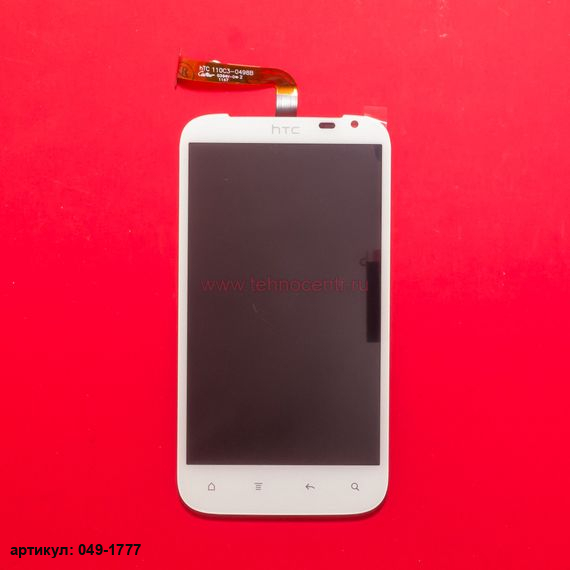 Дисплей в сборе с тачскрином для HTC Sensation XL X315e белый