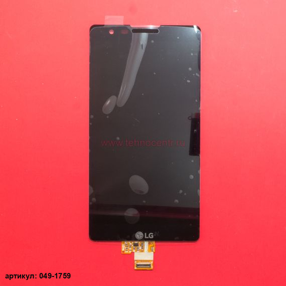 Дисплей в сборе с тачскрином для LG X Power K220DS черный