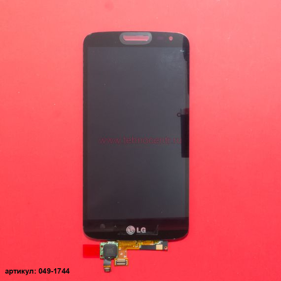 Дисплей в сборе с тачскрином для LG G2 mini D620K черный