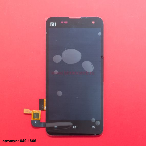 Дисплей в сборе с тачскрином для Xiaomi Mi2 черный