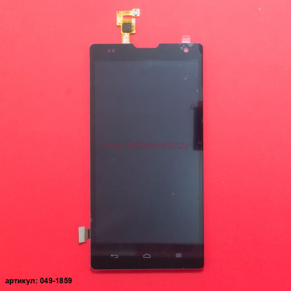 Дисплей в сборе с тачскрином для Huawei Honor 3C черный