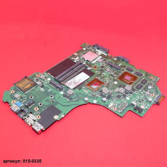 Материнская плата для ноутбука Asus K56CB с процессором Intel Core i3-3217U
