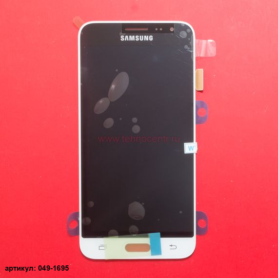 Дисплей в сборе с тачскрином для Samsung Galaxy J3 (2016) SM-J320F белый