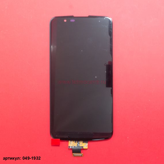 Дисплей в сборе с тачскрином для LG K10 K430 черный