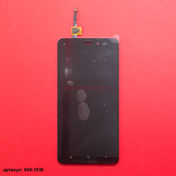 Дисплей в сборе с тачскрином для Xiaomi Redmi 4A черный