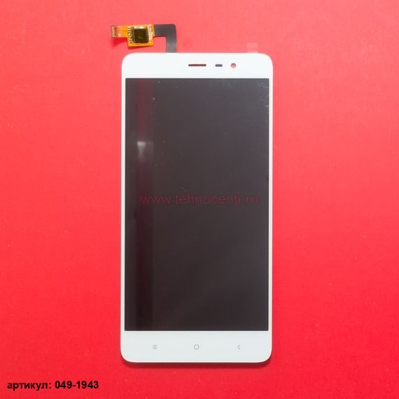 Дисплей в сборе с тачскрином для Xiaomi Redmi Note 3 Pro SE белый