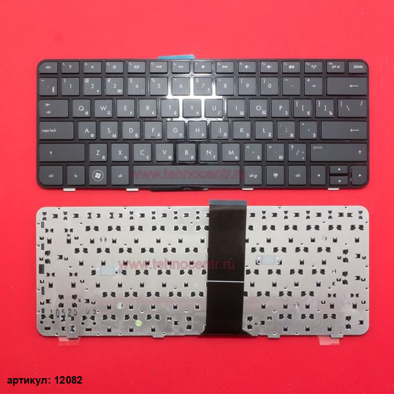 Клавиатура для ноутбука HP Pavilion dv3-4000, Compaq Presario CQ32 черная с рамкой