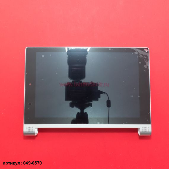 Дисплей в сборе с тачскрином для Lenovo Yoga Tablet 2 830L черный с рамкой