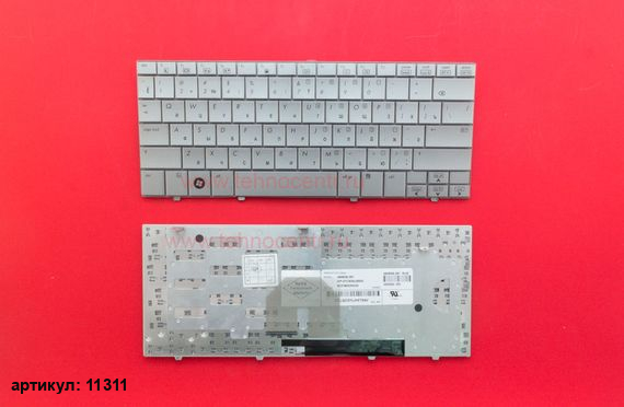 Клавиатура для ноутбука HP Mini 2133, 2140 серебристая