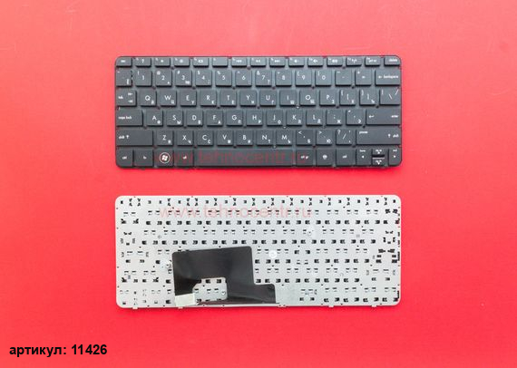 Клавиатура для ноутбука HP 1103, 210-2000, 110-3000 черная без рамки