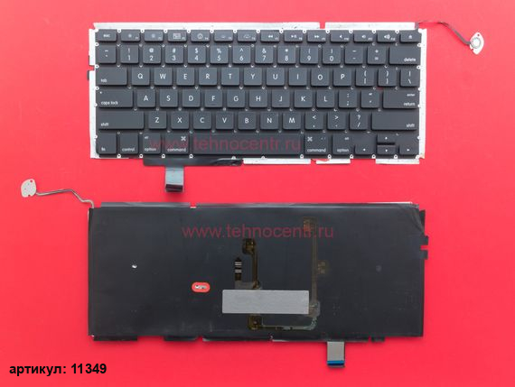 Клавиатура для ноутбука Apple A1297 US плоский Enter (английская)