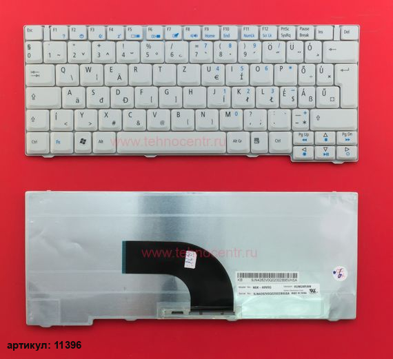 Клавиатура для ноутбука Acer Aspire 2420, 2920 белая