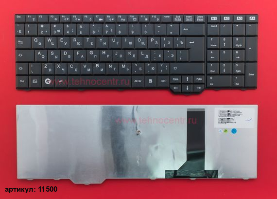 Клавиатура для ноутбука Fujitsu-Siemens Xa3520, Xa3530 черная